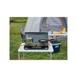 Campingaz Camping Chef Deluxe Double Burner Stove W/ Grill -Camping Equip Store campingaz camping chef deluxe double burner stove w grill p636 10979 image