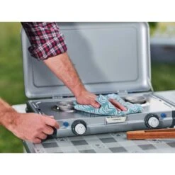 Campingaz Camping Kitchen 2 Grill & Go Double Burner Portable Camping Gas Stove -Camping Equip Store campingaz camping kitchen 2 grill go double burner portable camping gas stove p2776 10502 image