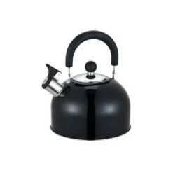 Flamefield 2.5L Stainless Steel Whistling Kettle - Black