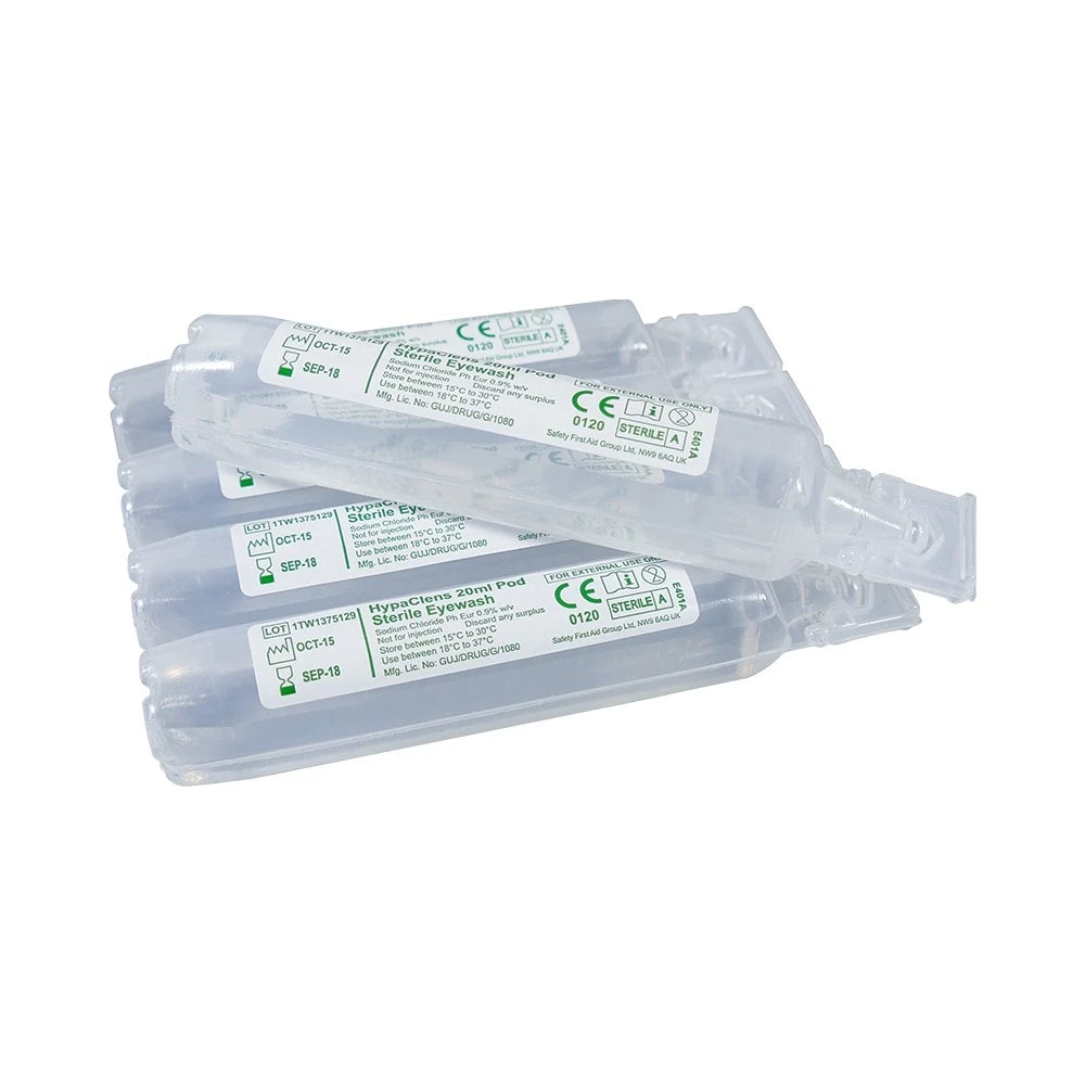 HypaClens Sterile Eyewash Pods Per/25 2 HypaClens Sterile Eyewash Pods Per/25 - Image 2