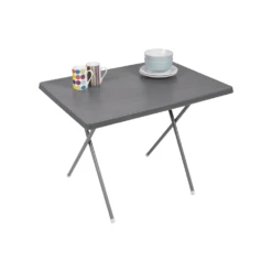 Kampa Duplex Plastic Table - Grey