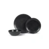 Kampa Ebony Cobble 12 Piece Melamine Set