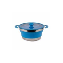 Kampa Folding Saucepan 3L - Blue