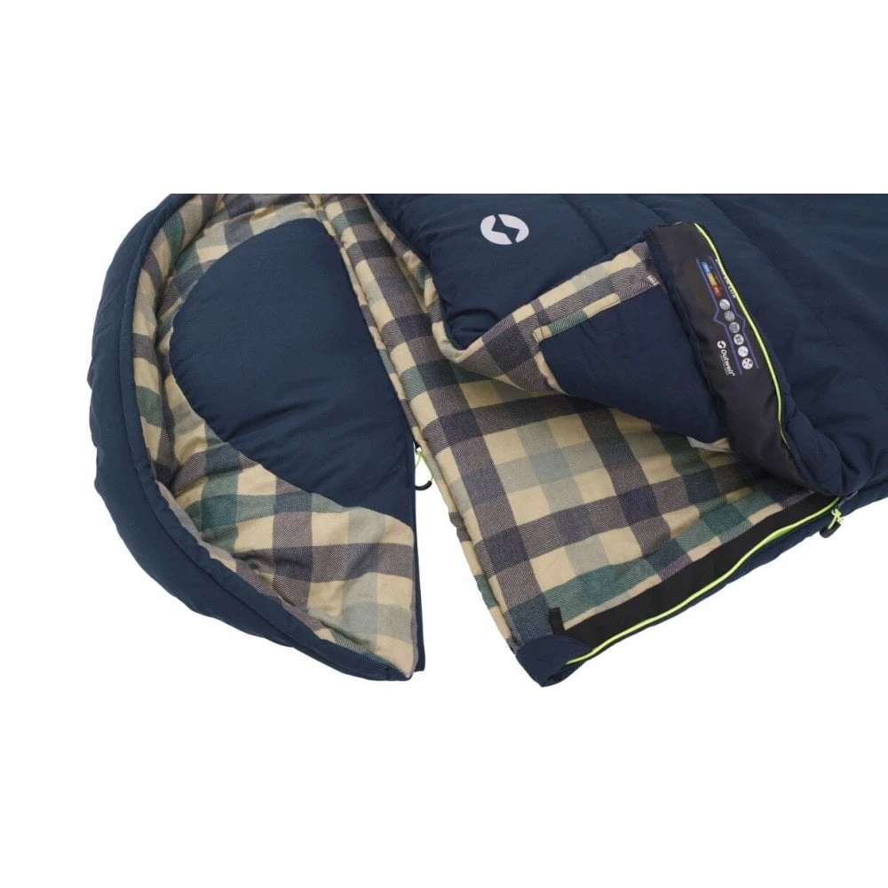Outwell Camper Lux (RH) Single Sleeping Bag 3 Outwell Camper Lux (RH) Single Sleeping Bag - Image 3