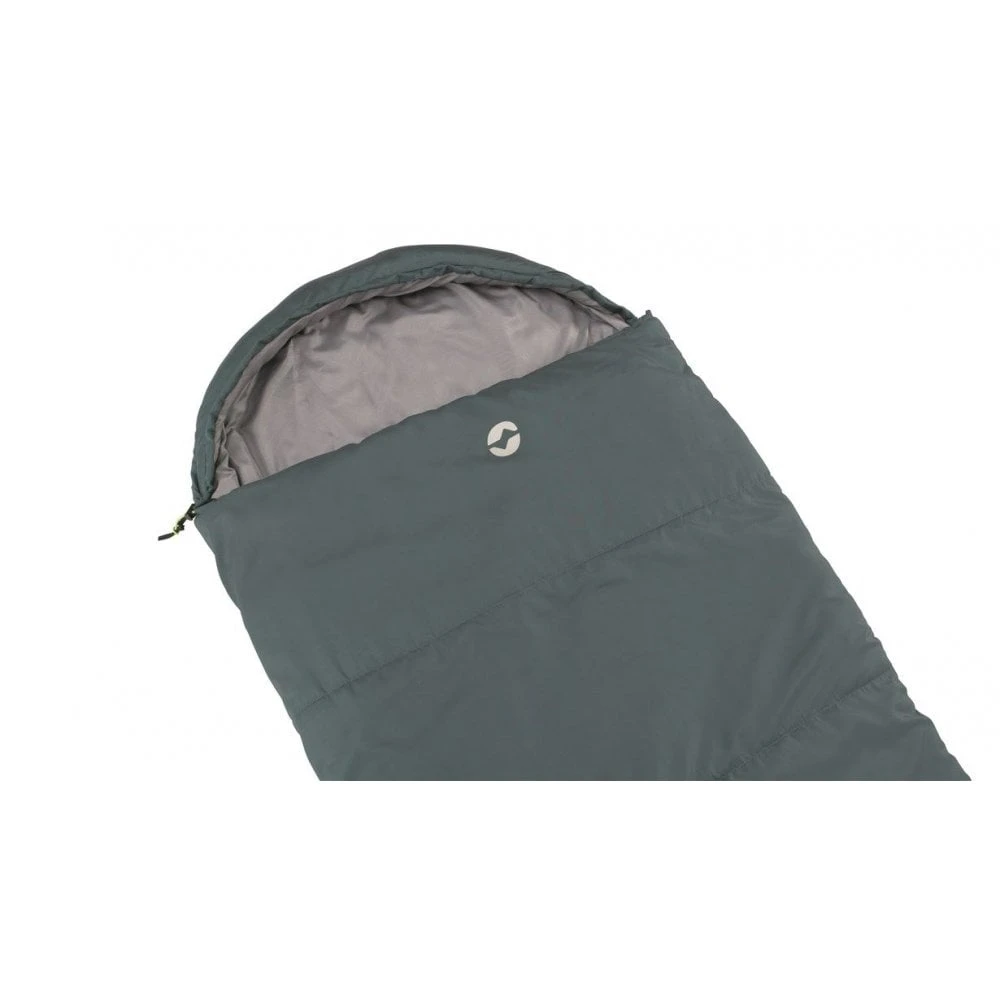 Outwell Campion Lux Single Sleeping Bag - Teal 3 Outwell Campion Lux Single Sleeping Bag - Teal - Image 3