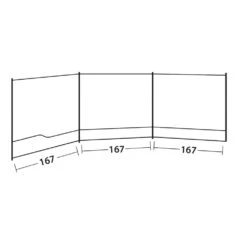 Outwell Grey Windscreen -Camping Equip Store outwell grey windscreen p2104 9898 image