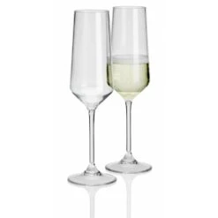 Savoy Polycarbonate Champagne Flutes 290ml - Per/2